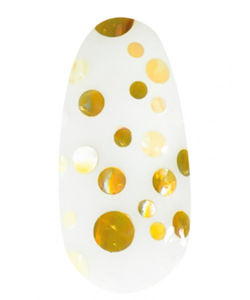 No.511 Sparkle Gold Confetti Gel Polish 8ml